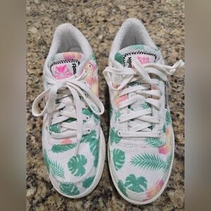Reebok Women's Sneakers - White, Green, Pink